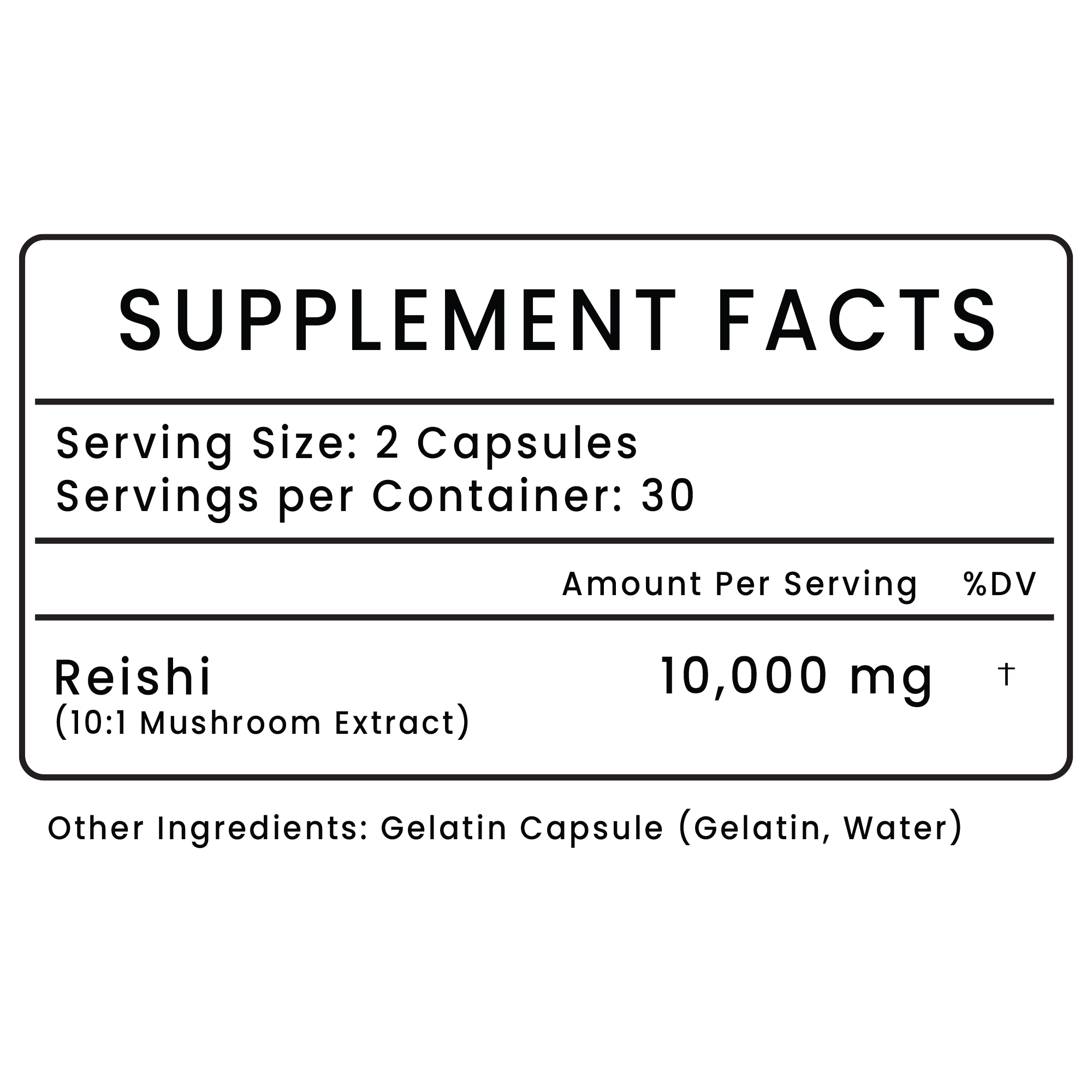 Reishi 10:1 Extract